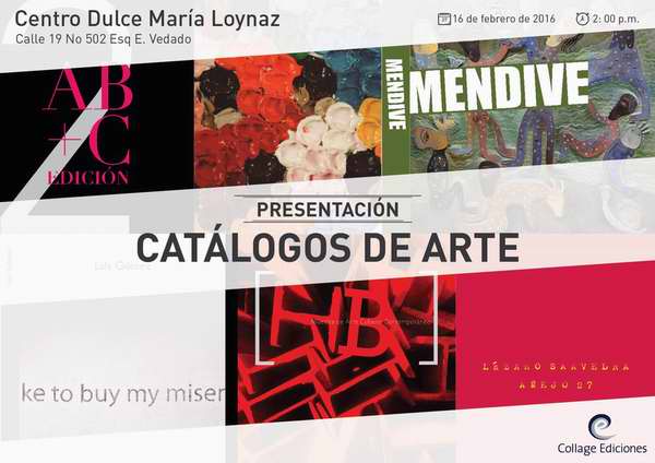 Collage Ediciones, sello perteneciente al Fondo Cubano de Bienes Culturales (FCBC), participará por segunda ocasión en la Feria Internacional del Libro de La Habana, ahora en su edición 25, que sucederá del 11 y hasta el 21 de este mes en varios espacios culturales de la capital cubana. Collage Ediciones, sello perteneciente al Fondo Cubano de Bienes Culturales (FCBC), participará por segunda ocasión en la Feria Internacional del Libro de La Habana, ahora en su edición 25, que sucederá del 11 y hasta el 21 de este mes en varios espacios culturales de la capital cubana.